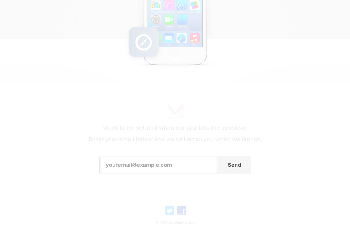 Appsy - Coming Soon Website Template, an App Template by Jamie Peak (Photo 4 of 4)