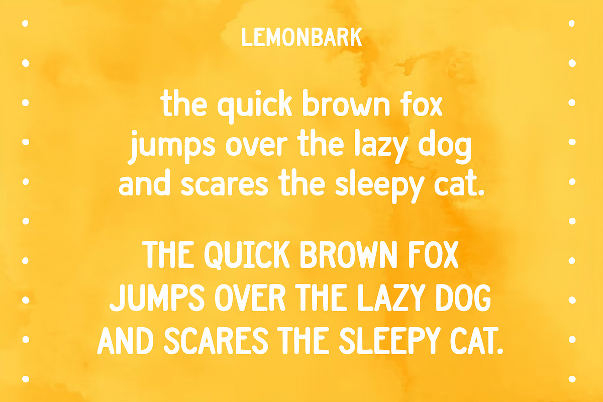 Lemonbark by Emily Ann Hill, a Handwritten Font by Emily Ann Hill Type Co. (Photo 4 of 4)