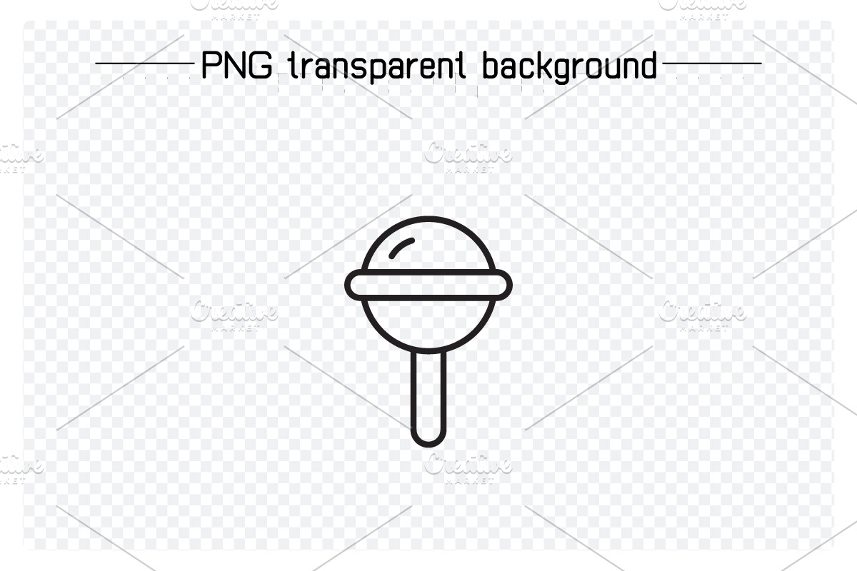 Food Icons Line Illustrations, an Outline Icon by Designfour (Photo 2 of 7)