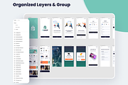 PiShop - Shopping App Figma Template, an App Template by Pixency (Thumbnail 5 of 6)