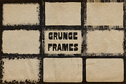 Grunge Frames & Gritty Vignettes, a Texture Graphic by PeeperDesignStudio (Thumbnail 6 of 12)