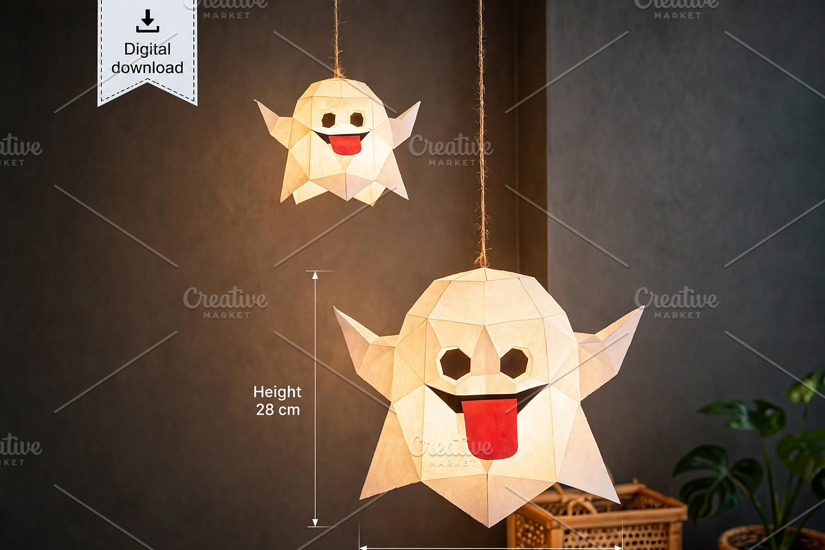 Haloween Ghost - 3d papercraft, a Card Template by PAPER amaze (Photo 1 of 5)