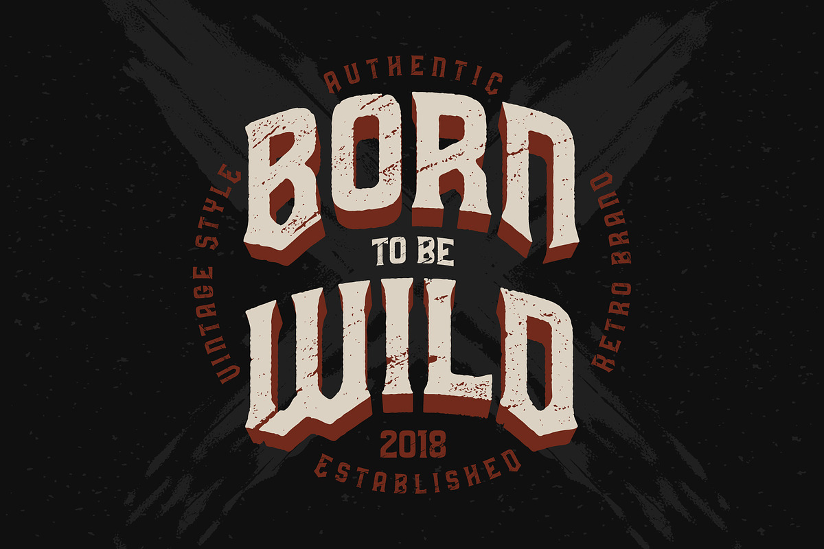 Predators Cuspid font preview 2
