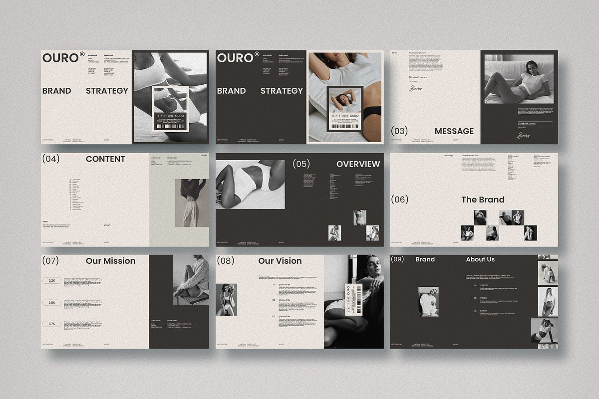 Ouro Brand Strategy Presentation, a Presentation Template by Studio Temply (Photo 9 of 12)