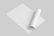 Wall Poster Mockup Set, an Advertising Mockup by graphicsauce (Thumbnail 2 of 4)