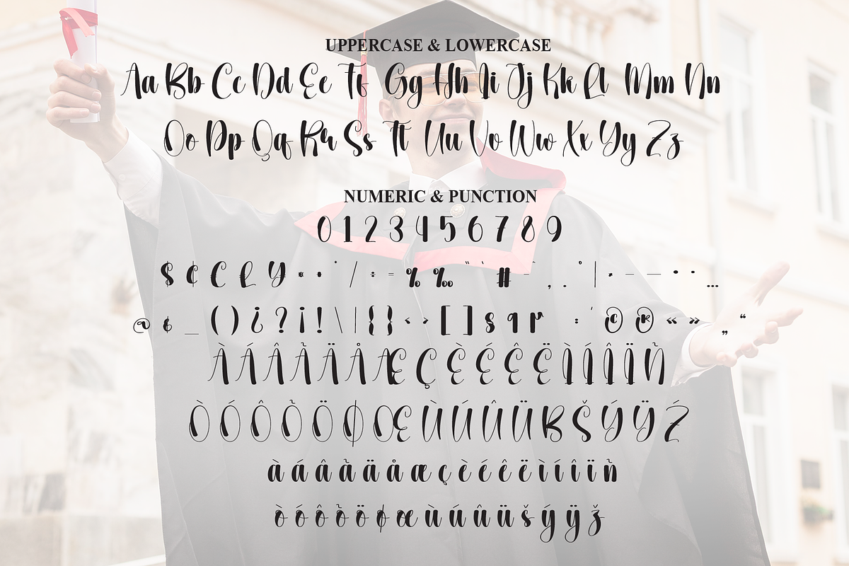 Master University | Script Font, a Handwritten Font by Scratchones (Photo 7 of 9)