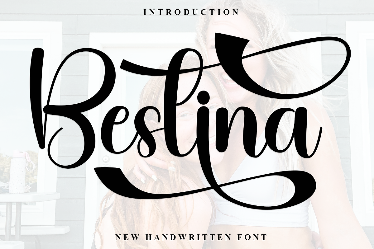 Bestina, a Handwritten Font by InermediaSTUDIO (Photo 1 of 8)