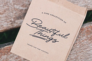 Spindrift Handwriting Script 4 Fonts, a Script Font by Nathan Brown (Thumbnail 6 of 9)