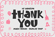 Magic Broom Imperfect Fun Font, a Sans Serif Font by Airotype (Thumbnail 11 of 11)
