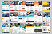 Corporate Business Flyers Bundle, a Flyer Template by evgenystudio (Thumbnail 22 of 27)