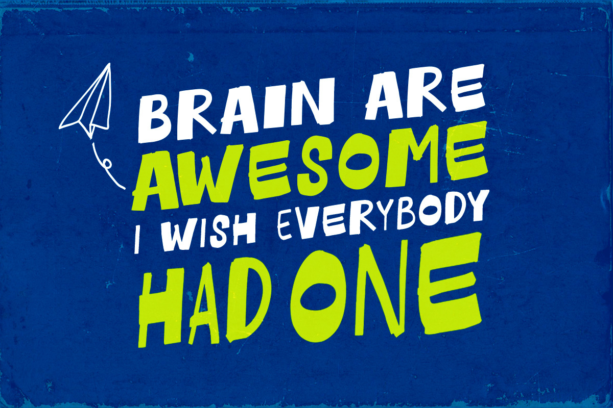 Crazy Party - Quirky Handmade Font, a Font by Sarid Ezra (Photo 6 of 11)