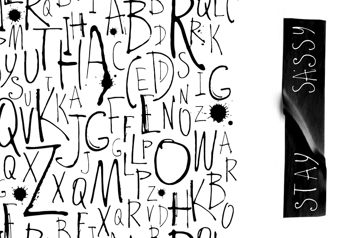 Brash Font preview 2