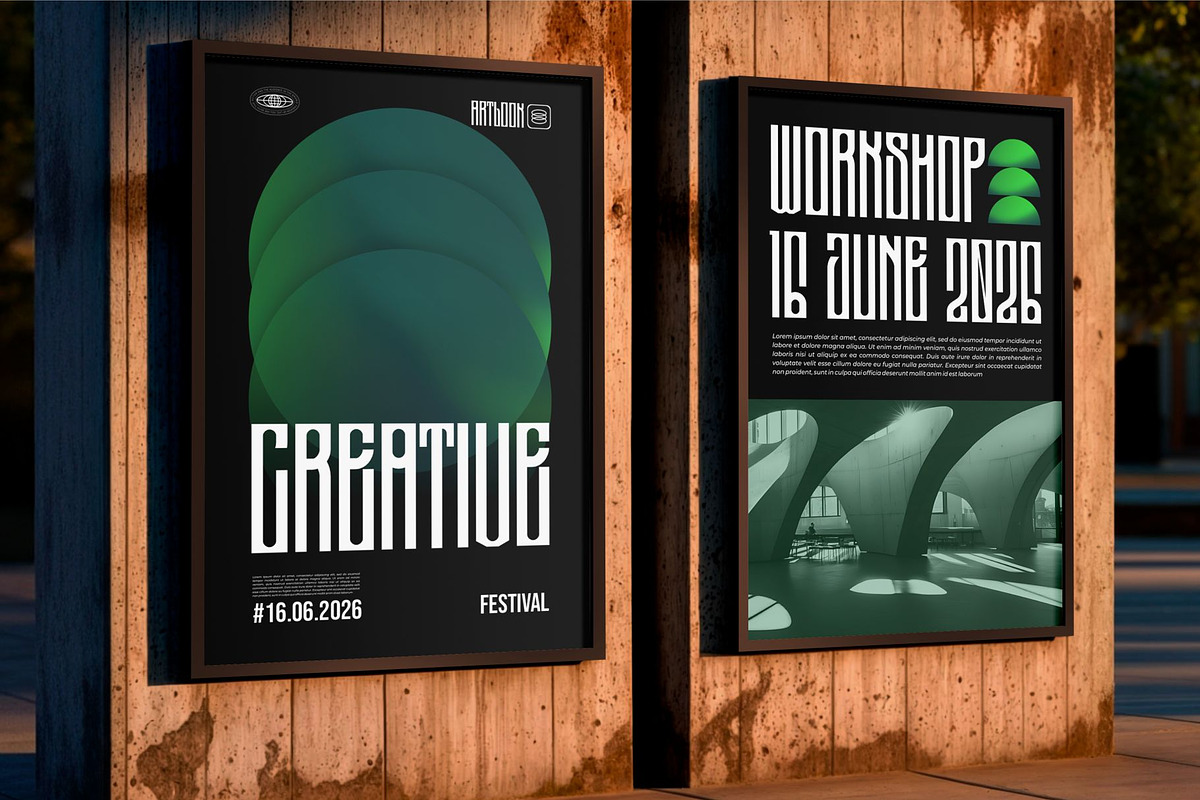 Saneoz || Modern Condensed Dosplay, a Sans Serif Font by Ermedia Studio (Photo 5 of 10)