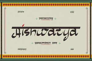 Aishwarya Indian Serif