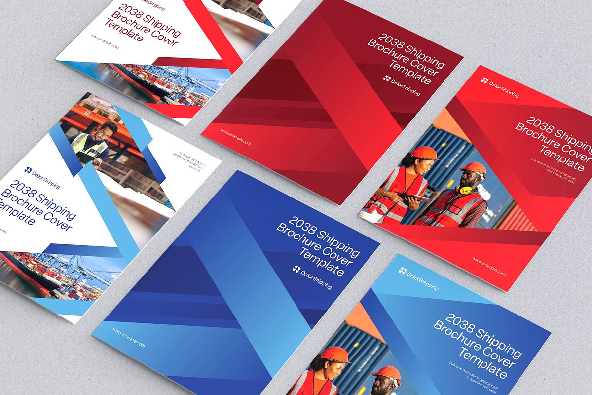 Brochure & Report Cover Template, a Brochure Template by BrandPacks (Photo 5 of 6)