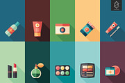 Colorful flat square icon set, an Icon by Yury Velikanov (Thumbnail 2 of 5)