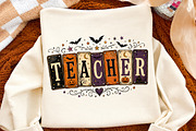 Teacher Halloween PNG,Spooky, a Seasonal Illustration by Libby Wishes (Thumbnail 3 of 3)