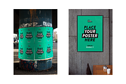 City Poster Mockup Bundle #1, a Print Template by City Poster Mockups (Thumbnail 15 of 19)