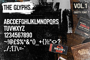 Rickshaw - Gritty Display Font, a Sans Serif Font by Layerform Design Co. (Thumbnail 5 of 5)