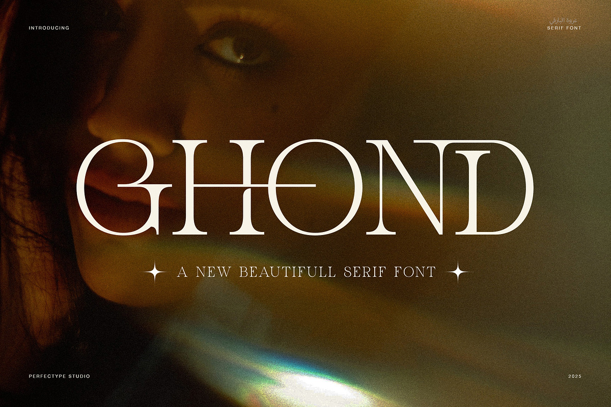 Ghond Modern Elegant Serif Font, a Serif Font by Perfectype (Photo 1 of 8)