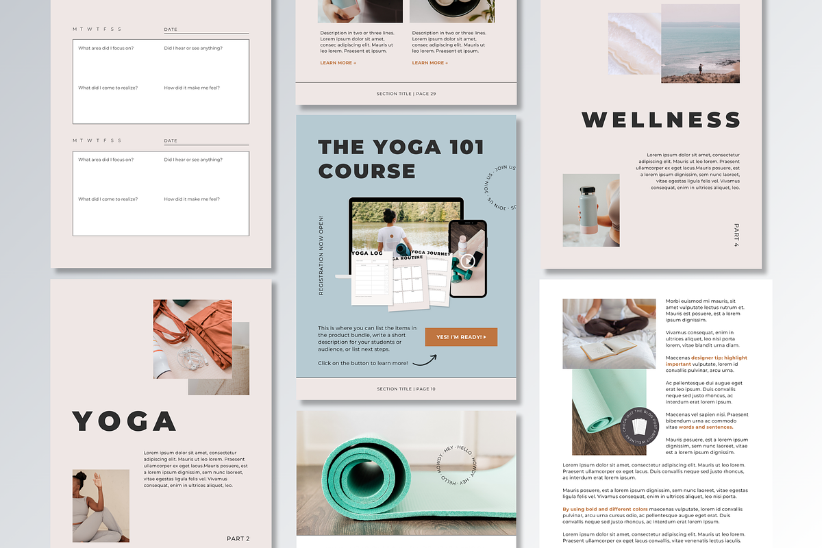 Canva Workbook Template | CLARA, a Marketing Template by Erin Cassidy (Photo 8 of 10)