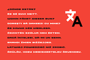 Firearm Cyrillic Heavy Typeface, a Sans Serif Font by alpercakici (Thumbnail 5 of 13)