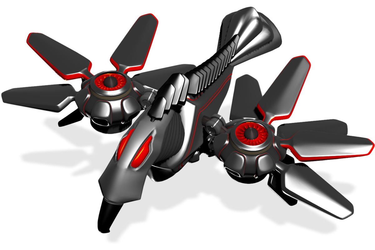 Robot Bird, an Animal 3D Model by Beatheart Creative Studio (Photo 1 of 9)
