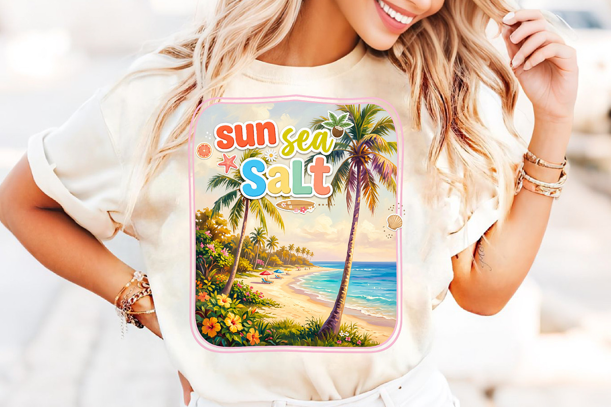 Sun Salt Sand Png, Coquette Beach, an Illustration by CreationArt (Photo 9 of 9)