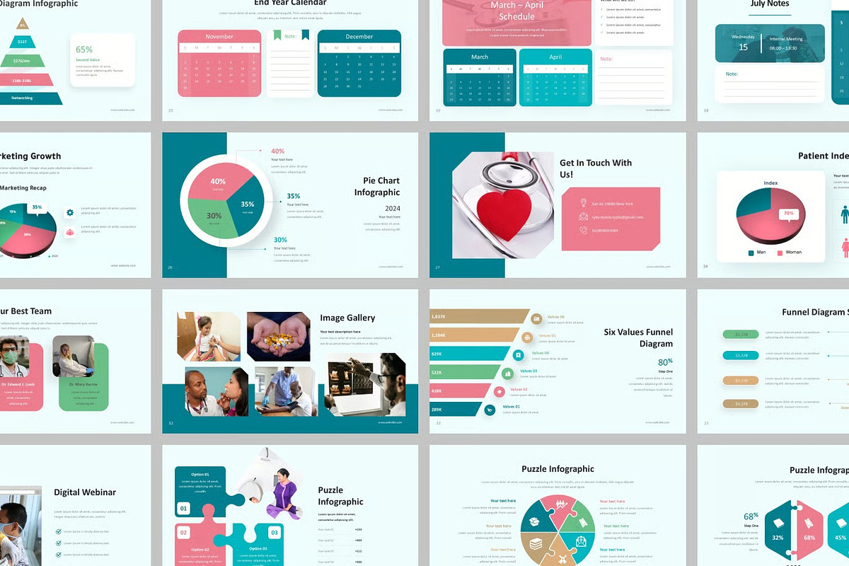 Medical Health Keynote, a Presentation Template by Fit-tee (Photo 2 of 2)