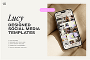 LUCY | Canva Social Media Template, a Social Media Template by Third Ginger Studio (Thumbnail 5 of 7)