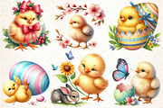 Baby Chick Easter Day Sublimation, an Animal Illustration by DreamCafeArt (Thumbnail 2 of 5)