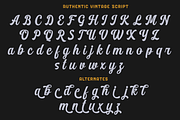 Authentic Vintage Sans & Script, a Script Font by Absonstype (Thumbnail 10 of 12)
