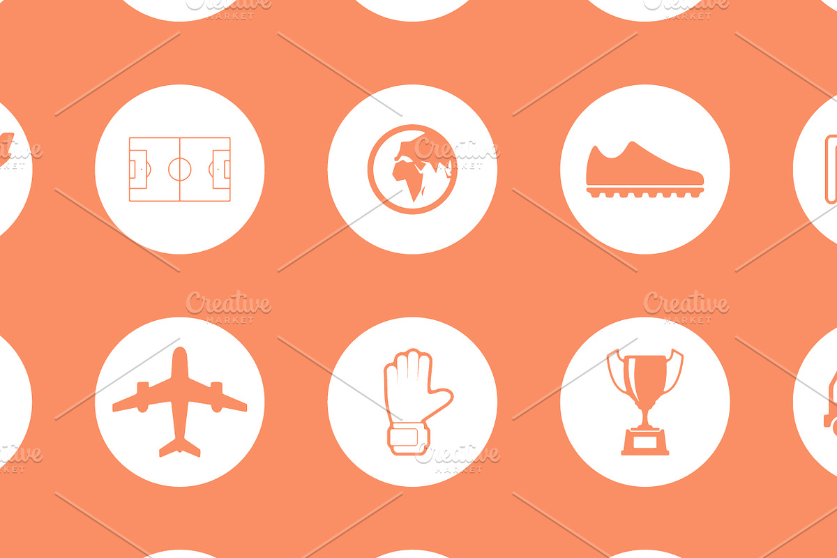 36 FOOTBALL simple icons, an Outline Icon by Palau (Photo 3 of 4)