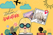 Wanderlust Stamp Pack/Procreate, a Brush Add-On by OkayAnnie Designs (Thumbnail 6 of 8)