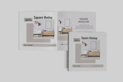 Square Magazine Mockup, a Books & Magazine Mockup by mahhyud (Thumbnail 5 of 9)