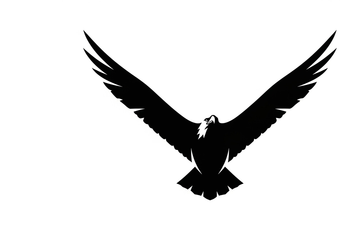 Powerful eagle flying wall art desig, an Illustration by Amazin_art (Photo 3 of 31)