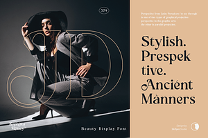 Sophista Belucy Display Beauty Font