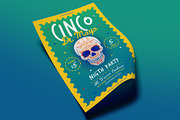 Cinco De Mayo Flyer, a Flyer Template by Typollery (Thumbnail 3 of 4)