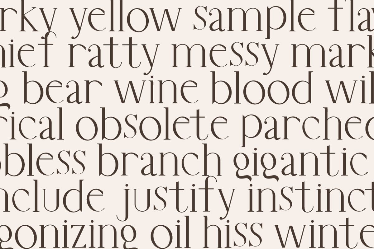 Belle Quest Stylish Serif, a Serif Font by KennedyStudio (Photo 7 of 10)