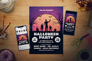 Halloween Flyer Set, a Flyer Template by The Good Store