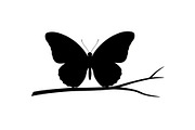 Butterfly Branch SVG Bundle, an Illustration by Creativeshirt (Thumbnail 21 of 31)