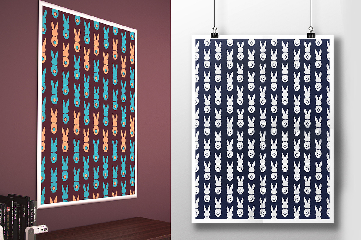 Vintage Easter Collection, a Background Graphic by IRSYART (Photo 9 of 17)