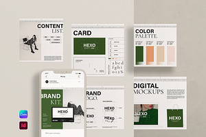 Brand Kit Social Media Post Template, a Social Media Template by TemplatesForest