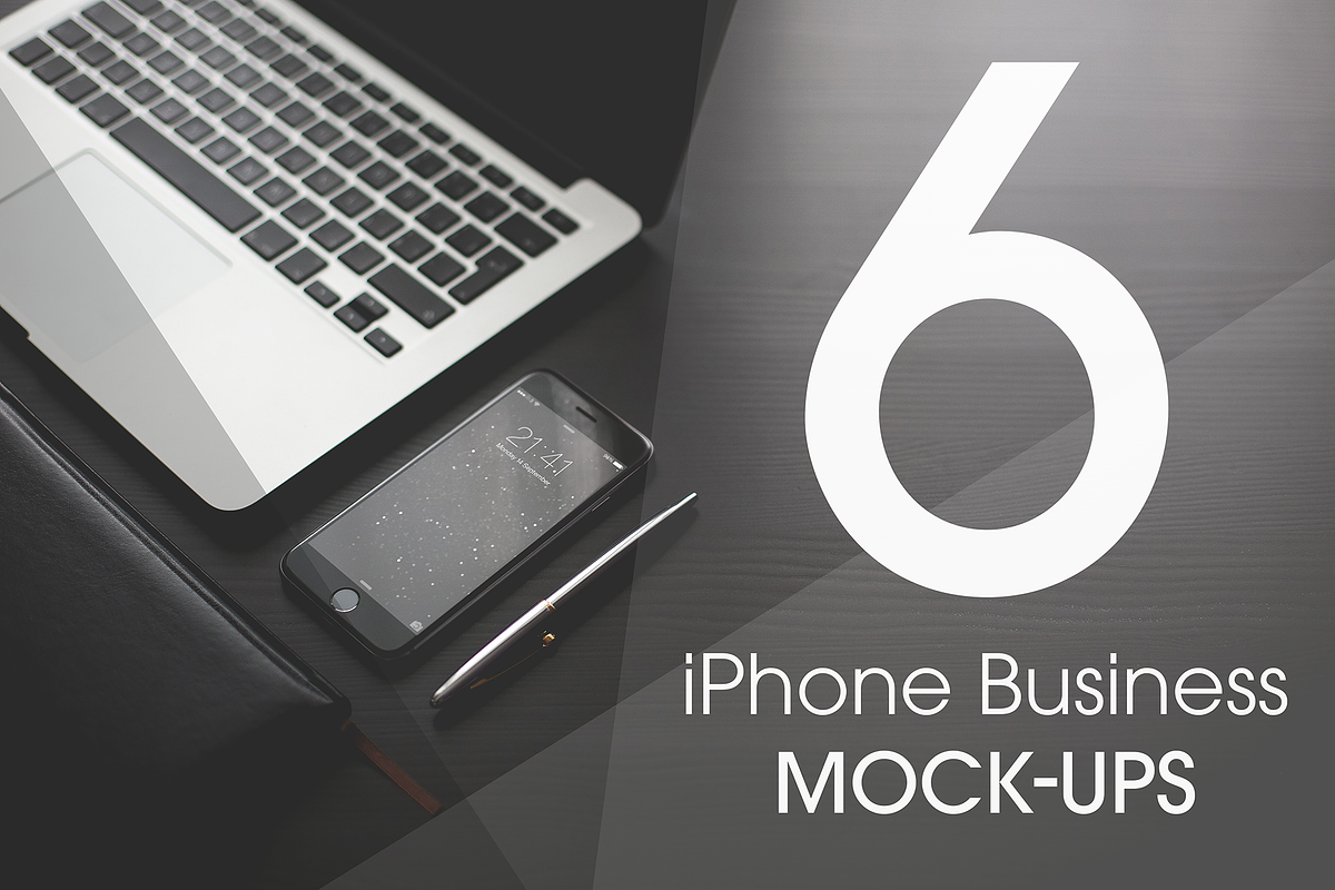 iPhone Mock-Ups: Super Bundle [-75%], an iPhone Mockup by Lucas Alexander (Photo 3 of 11)