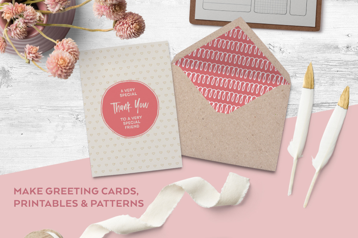 The Handmade Document Creator Kit, an Object Graphic by Andimaginary Creative Co. (Photo 3 of 12)