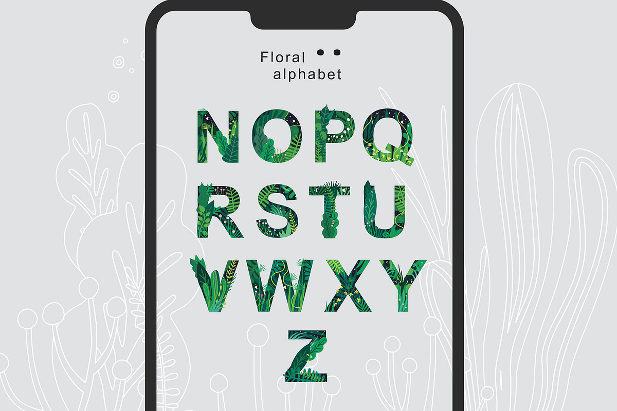 Jungle alphabet, an Illustration by Alena (Photo 8 of 11)