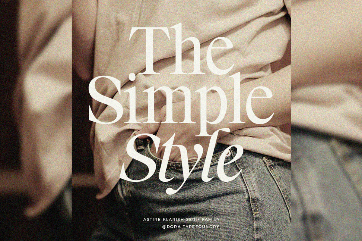 Astire Klarish, a Serif Font by Dora Typefoundry (Photo 14 of 36)