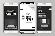 Modern Furniture Social Media Story, a Social Media Template by MightyDesign (Thumbnail 3 of 6)