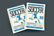 Soccer Academy Flyer Template, a Flyer Template by megarez (Thumbnail 3 of 3)
