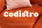 Codistro - Soft Retro Classic, a Serif Font by Typia Nesia (Thumbnail 1 of 11)